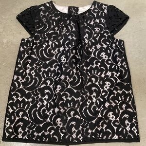 Milly Minis Girls Lace Top